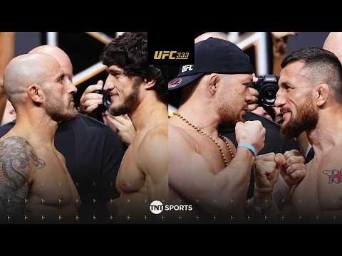 UFC 333 FINAL STAREDOWN! 🔥 Yan, Merab, Volkanovski & Evloev FACE OFF ONE LAST TIME!