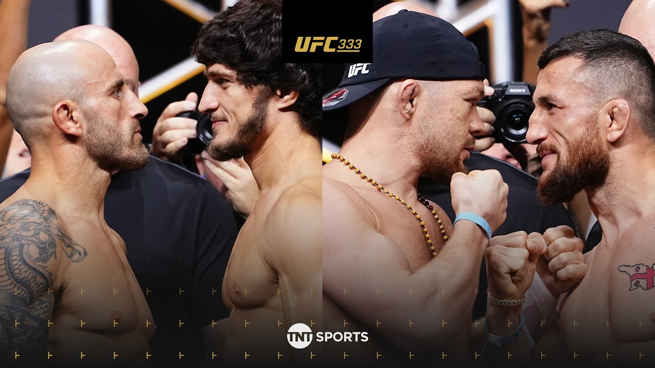 UFC 333 FINAL FACE-OFFS! 🔥 Yan vs Dvalishvili 3 & Volkanovski vs Evloev
