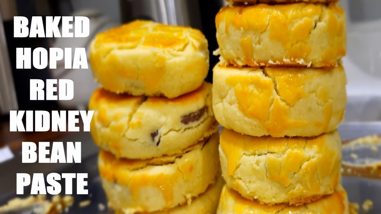 You will never buy HOPIA after you watch this! _ Baked Flaky HOPIA Recipe Red Bean Paste Filling