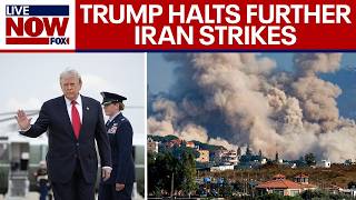 BREAKING: Trump says U.S. will hold off on further Iran strikes