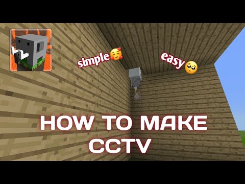How to make cctv on Craftsman Building Craft