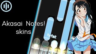 osu!mania Akasai Notes! Skins