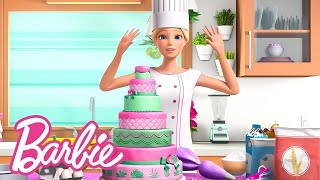 Tarif Olmadan Pasta Yapma Meydan Okuması | Barbie Vlog'ları | @BarbieTurkiye