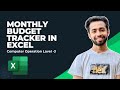 Excel Monthly Budget Tracker |  Data Validation, Income–Expense Sheet | Excel Bangla