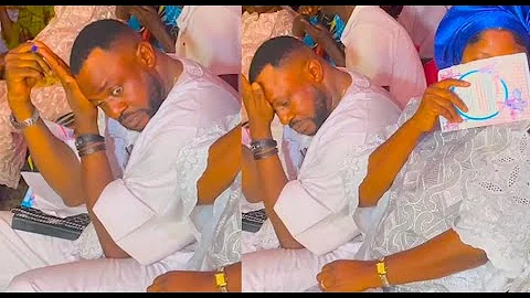 Tears Flow as Yoruba Actor Odunlade Adekola Gets Emotional at His Father’s Burial