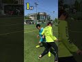 2回また抜きしないとゴール出来ない1vs1したら奇跡起きた… #soccerskills #ドリブル #フットサル #shorts