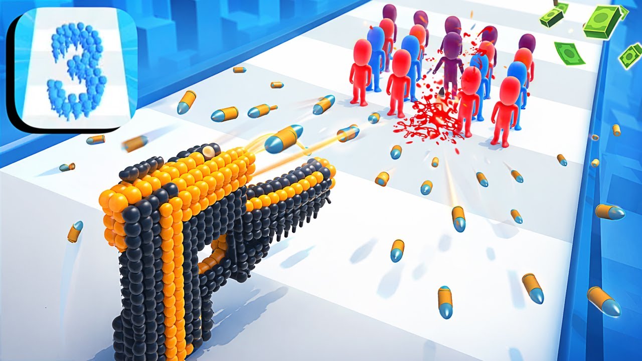 Crowd Number 3D ​- All Levels Gameplay Android,ios (Part 60 )