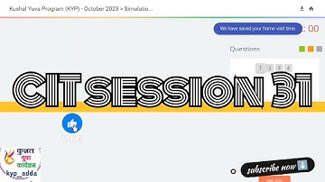 CIT session 31 simulation questions