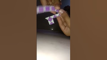 Make dog with snake cube #cube #snakecube #rap #writingpad #unknowncuber