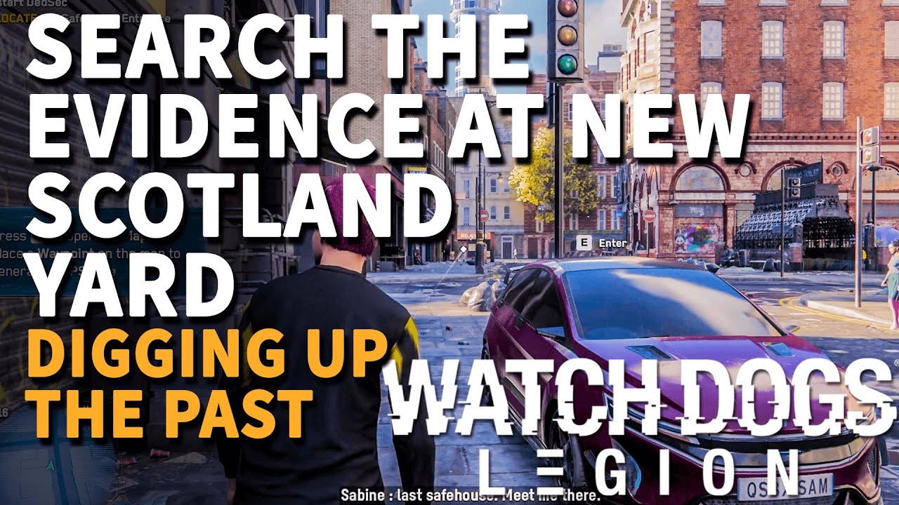 Search the Evidence at New Scotland Yard Watch Dogs Legion YouTube