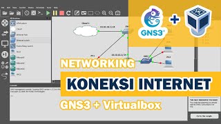 GNS3   Virtualbox | Cara Mengkoneksikan GNS3 Ke Internet | Kumpulan Tutorial Jaringan