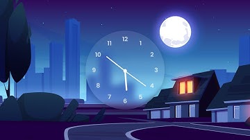 Glassmorphism Analog Clock Using HTML CSS & JavaScript