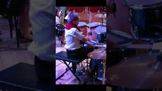 Drum Solo - соло на барабанах - Барабанщик Даниил Варфоломеев 10 лет с Оркестром "Little Band" год