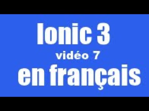Ionic 3 - Utilisation du plugin Barcode Scanner