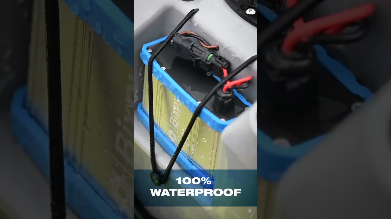 The Bixpy PP-77-LW is the perfect accessory to power bait tanks/live wells for up to 24 hours 