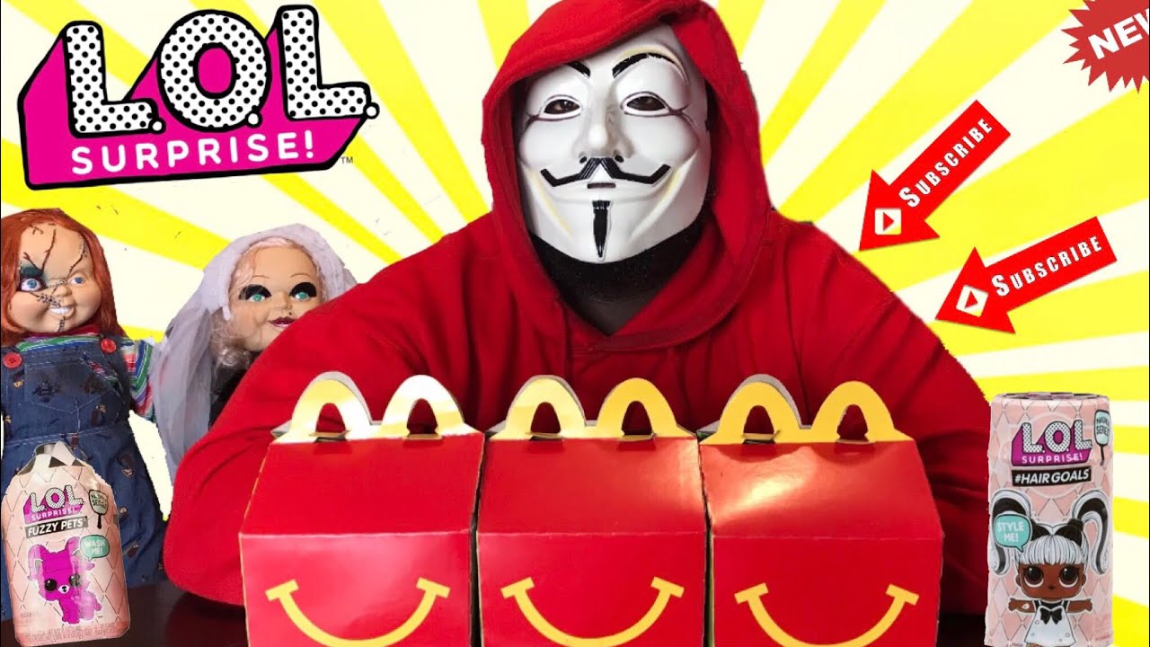 McDonald’s Happy Meal Mystery Toy Box Switch Up Challenge With GameMaster &LOL Dolls!What’s Inside?