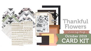 Card Kit Reveal and Inspiration: Thankful Flowers
