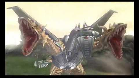 Godzilla Unleashed: Godzilla 2000 Vs Mecha King Ghidorah 1080P HD