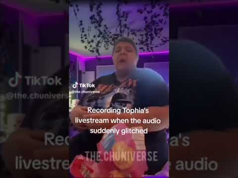 Tophia S Glitched Audio On Live