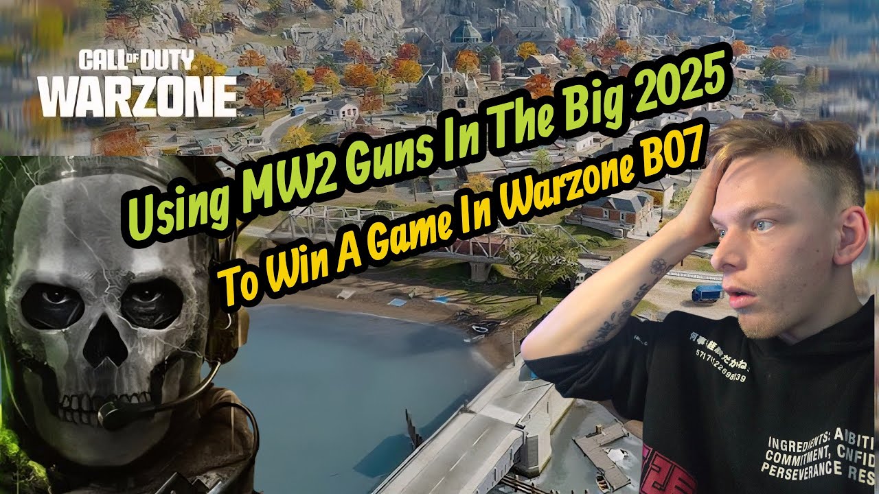 Using MW2 Guns In The Big 2025 To Win A Game In Warzone BO7
