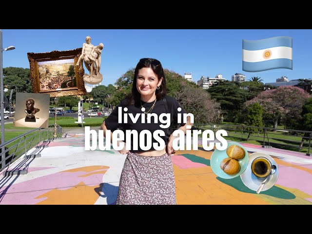 Travel vlog - LIFE IN BUENOS AIRES, ARGENTINA VLOG