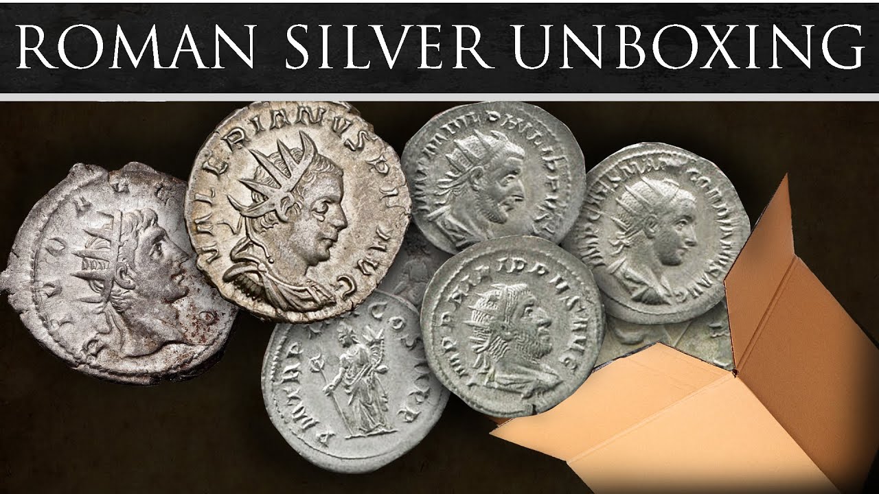 Unboxing Roman Silver Coins - YouTube