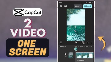To Put Two Videos In One Screen On CapCut!- 2025