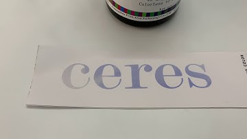 Temperature sensitive ink under 40 degree