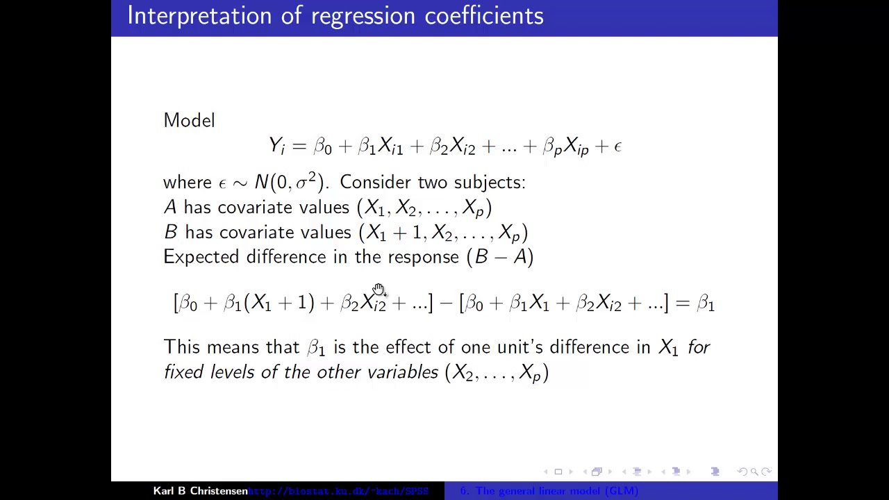 6. The general linear model (GLM) - part 5 - YouTube