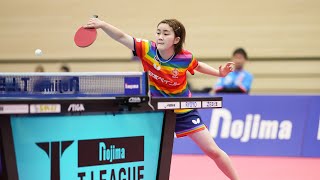 木村香純 vs 大藤沙月 トップおとめピンポンズ名古屋 vs 日本ペイントマレッツ TリーグNOJIMA CUP2023 女子1回戦 第3コート 第4試合 2023年06月17日【卓球 Tリーグ公式】