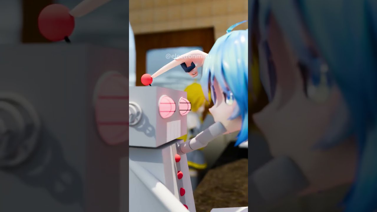 MELOLOID The Ice Cream Machine Talkloid Vocaloid Meloloid Mmd Blender Miku