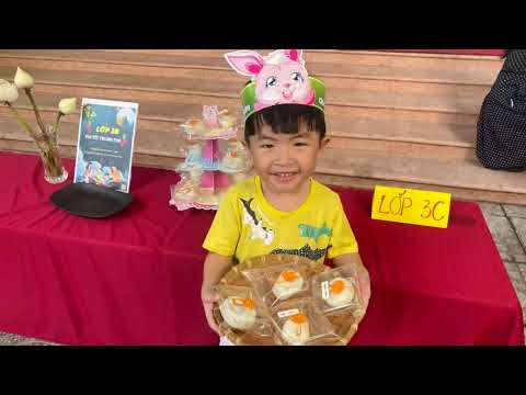 Mầm non Hoa mai Quận 3 Lớp 3-4 tuổi (lớp 3C) Ngày hội làm bánh trung thu