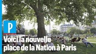 La place de la Nation toute verte ! Pour Hidalgo, « Il y a encore trop de voitures à Paris »