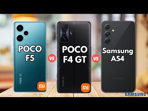 POCO F5 vs POCO F4 GT vs Samsung Galaxy A54