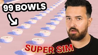 I ordered 99 bowls of clam chowder! Part 10 - Super Sim (Season 3)