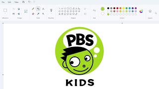 How To Draw The Pbs Kids Logo Using Ms Paint How To Draw On Your Computer