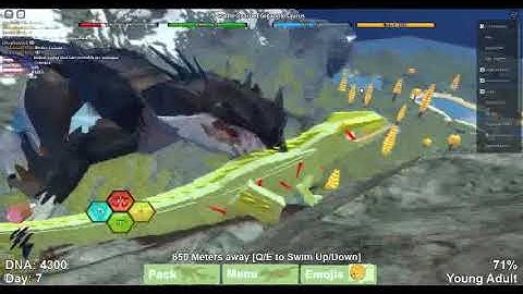 (Fly glitch in Dinosaur simulator 2021) Ep-1