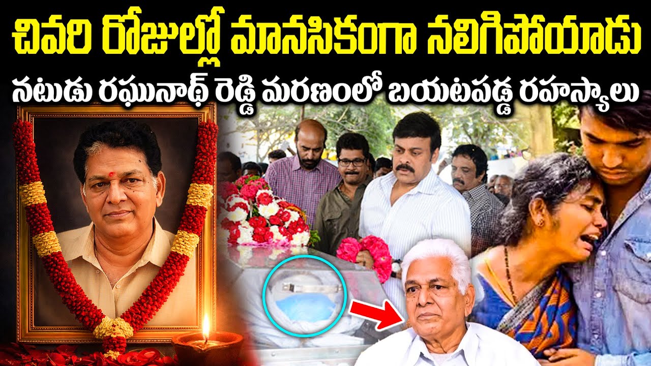 చివరి రోజుల్లో మానసికంగా నలిగిపోయాడు! నటుడు రఘునాథ్ రెడ్డి మ*రణంలో బయటపడ్డ రహస్యాలు! Cr Voice