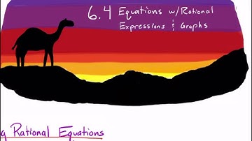 West Explains Equations w/Rational Expressions and Graphs, Part 1