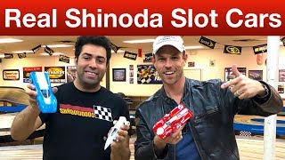 Shinoda design race in Detroit with 1/24 scale slot cars