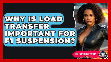 Why Is Load Transfer Important For F1 Suspension? - Pole Position Experts