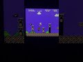 W 4-2 Using Bullet Bill to Shell Jump Hop to Pole with Luigi- Super Mario Bros 2 1986 "Lost Levels"