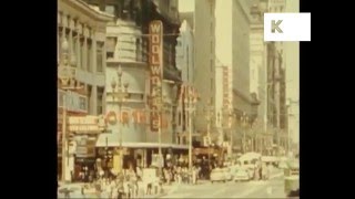 1950s San Francisco, Rare colour Home Movie Footage