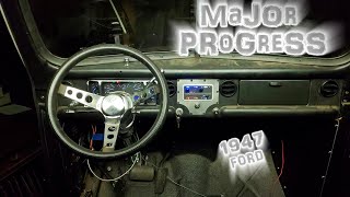 Tons & tons of cab progress! | 1947 ford pickup build (pt37)