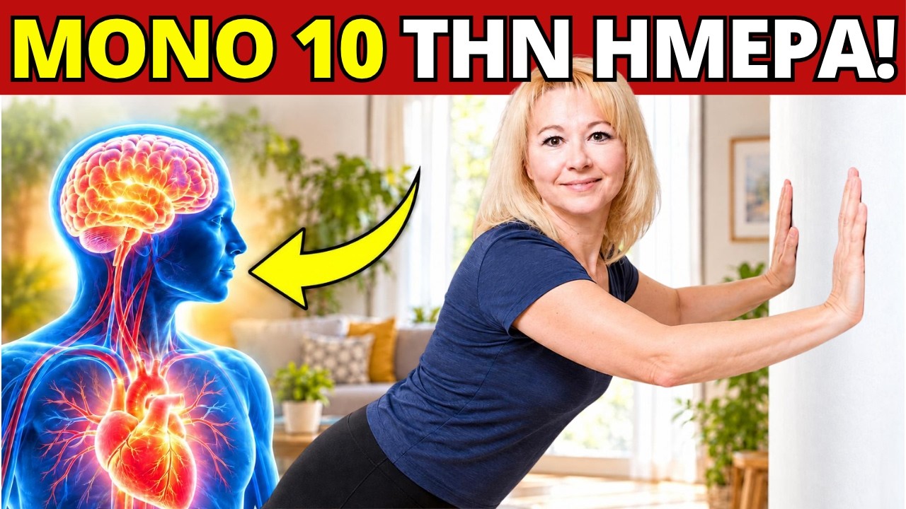 10 Κάμψεις την Ημέρα: Η Αλλαγή στην Καρδιά & τον Εγκέφαλο που θα σας Εκπλήξει! – Video