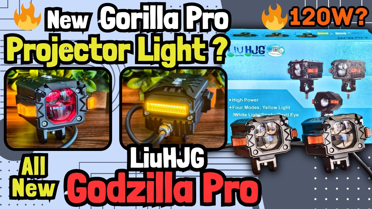 Projector Test Pattern Godzilla All NEW HJG Godzilla Pro Projector Lights | HJG Gorilla Pro | HJG ...