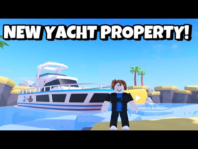 BUYING THE YACHT ON ROBLOX  LIFE!! 