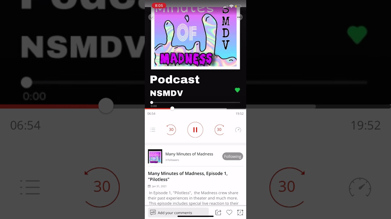 Many Minutes of Madness Episode 1 - “Pilotless”