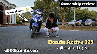 Don't Buy Activa 125 Bs6 Before Watching This Video || Geniune Ownership Review 😨