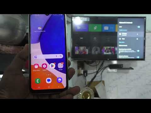 How to do screen mirroring in Samsung Galaxy A14